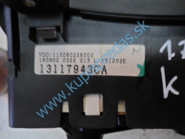 tachometer na opel combo 1,7dti, 13117943CA